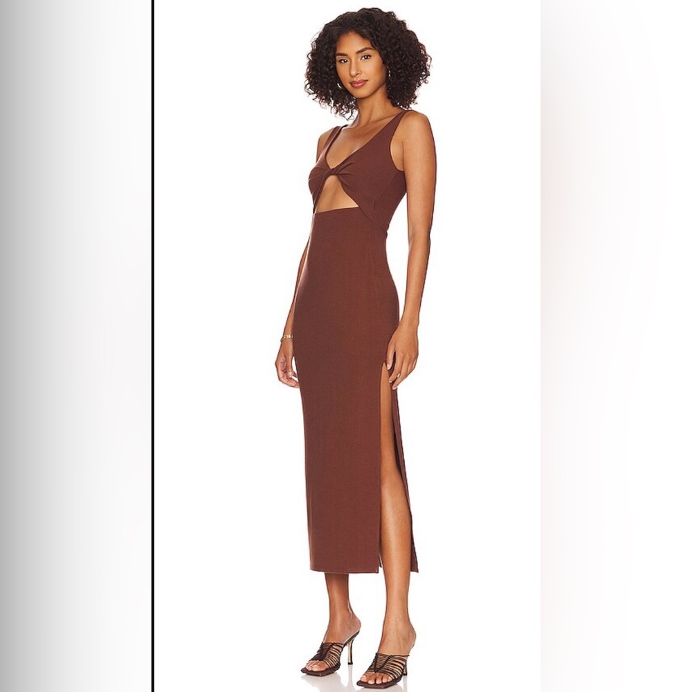 L*Space x REVOLVE Nico Dress. Size Small, Color Cocoa
